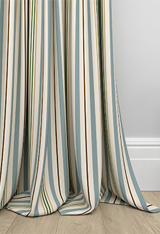 The British Stripe Co. George, Derwent No.1 - Made to Measure Curtains